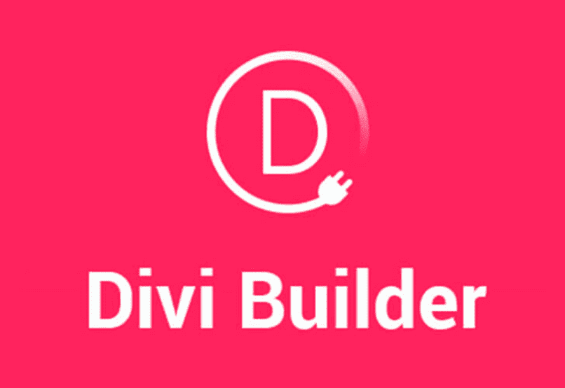 Logotipo del constructor de Divi