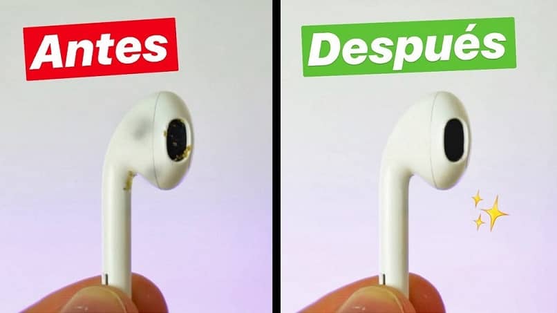 airpods limpios