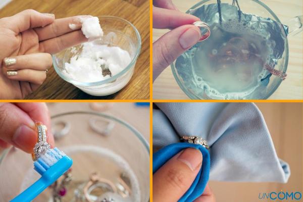 Cómo limpiar la plata con bicarbonato de sodio