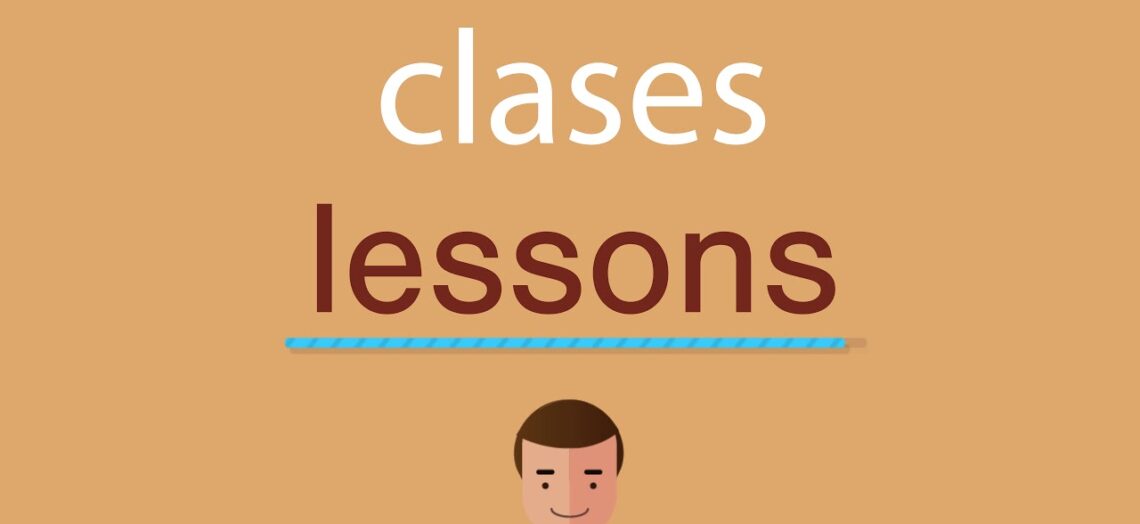 Como se dice clase de inglés en inglés NoSeHacerlo